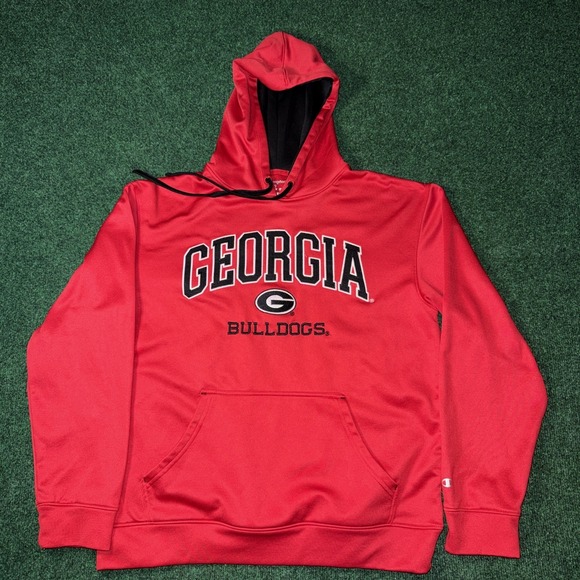 Other - Men's Georgia Bulldogs Red Hoodie Embroidered Size Medium‎ S8
